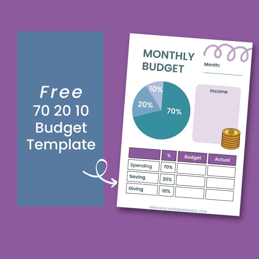 70 20 10 Budget Template