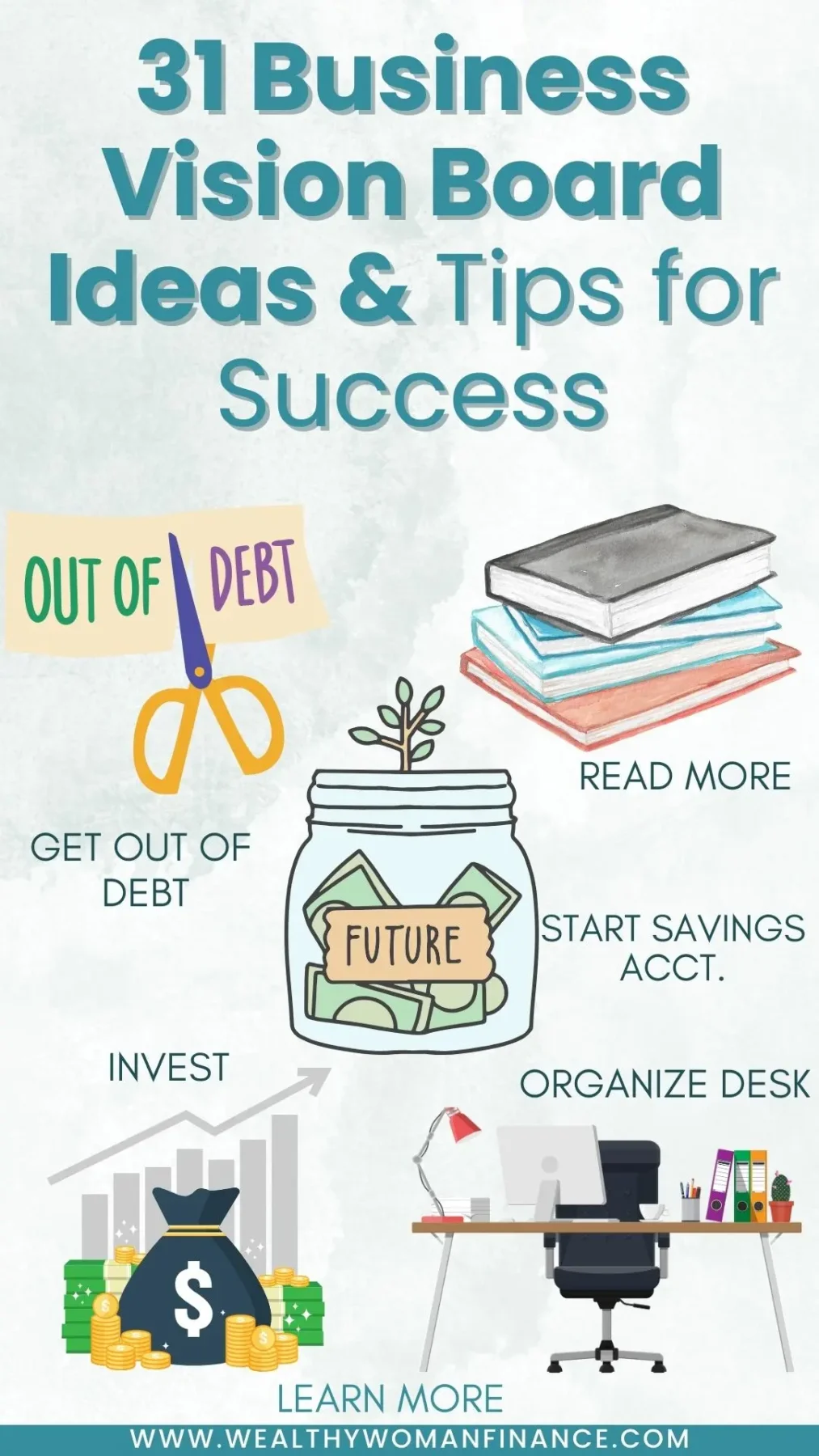 business vision board ideas for your dream
