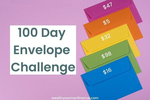 100 day envelope challenge printable, rules, and how to