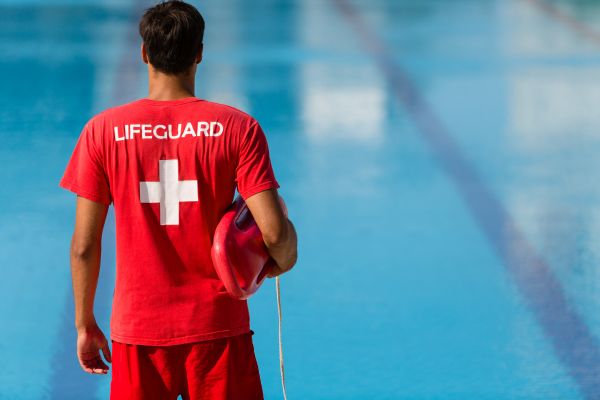 teenage boy lifeguard; jobs for kids to make money