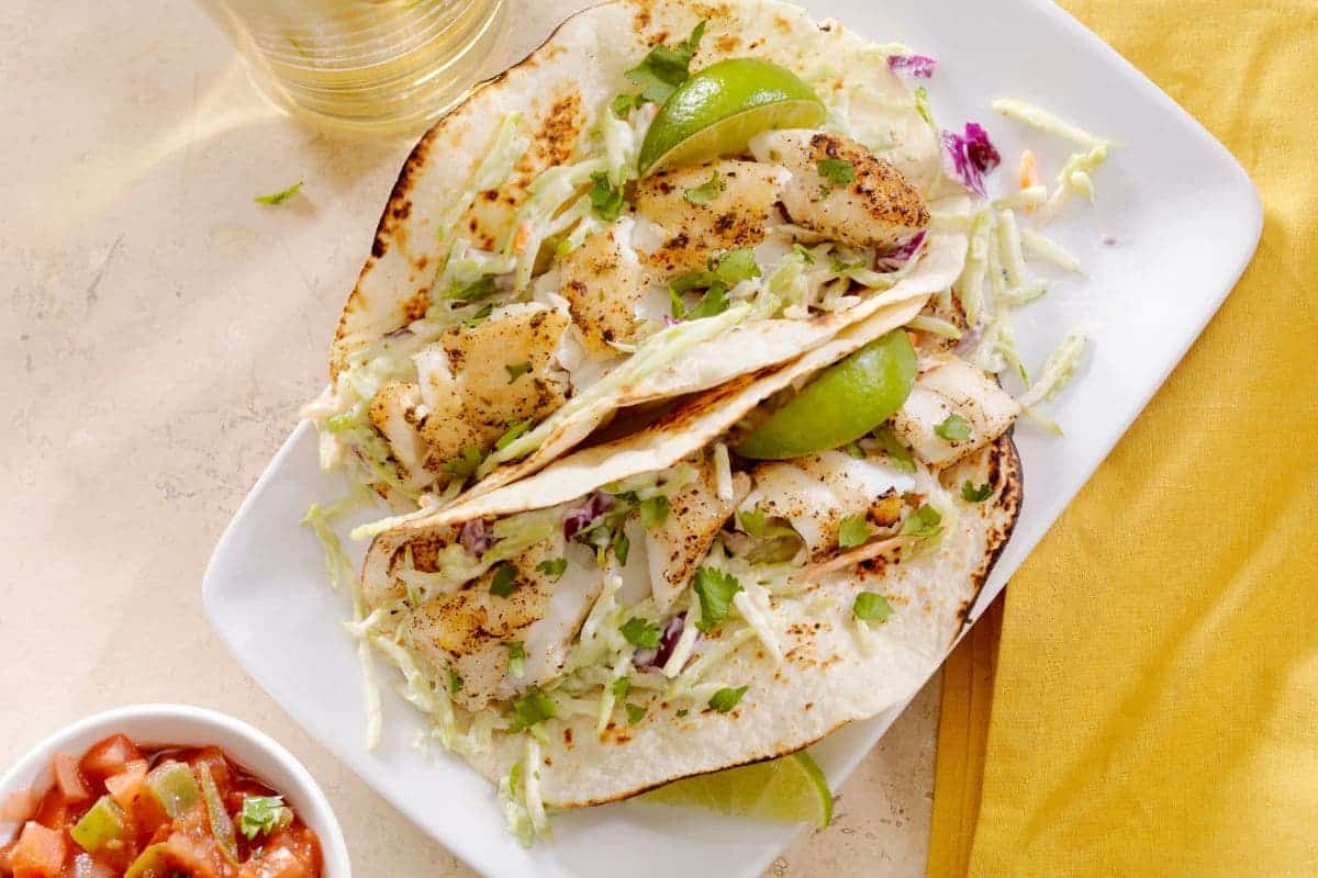 Fish tacos: cheap and budget, extremely frugal meals for large families