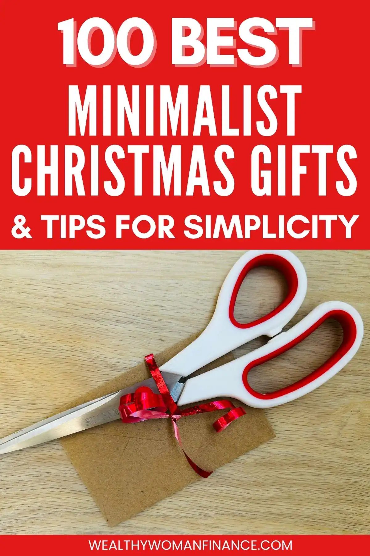 title pin; best minimalist Christmas gifts for kids and adults