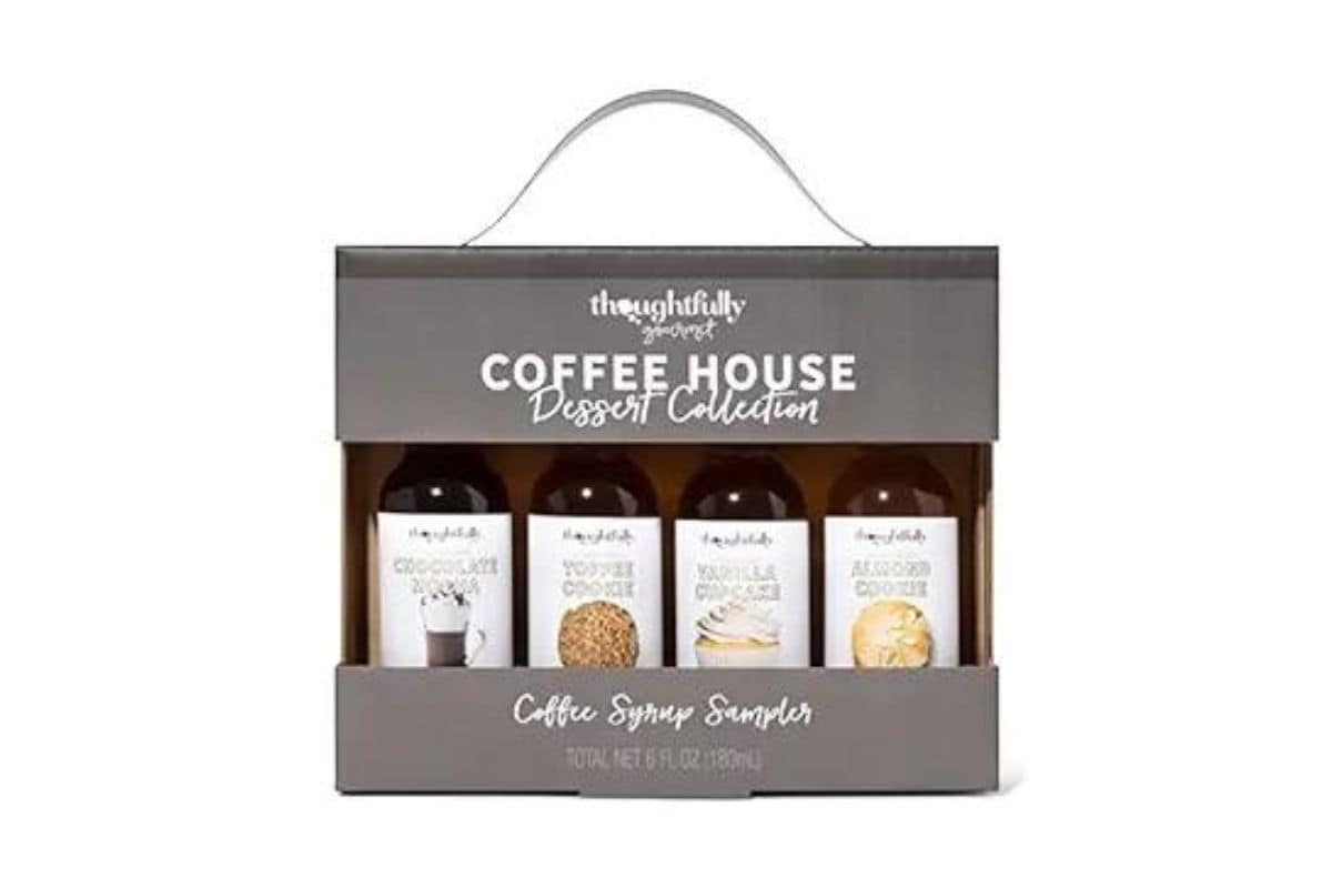 coffee syrups; inexpensive unique thank you gift ideas