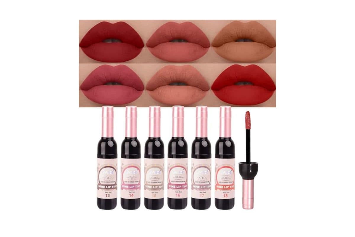 wine lip tint; unique thank you gifts for women