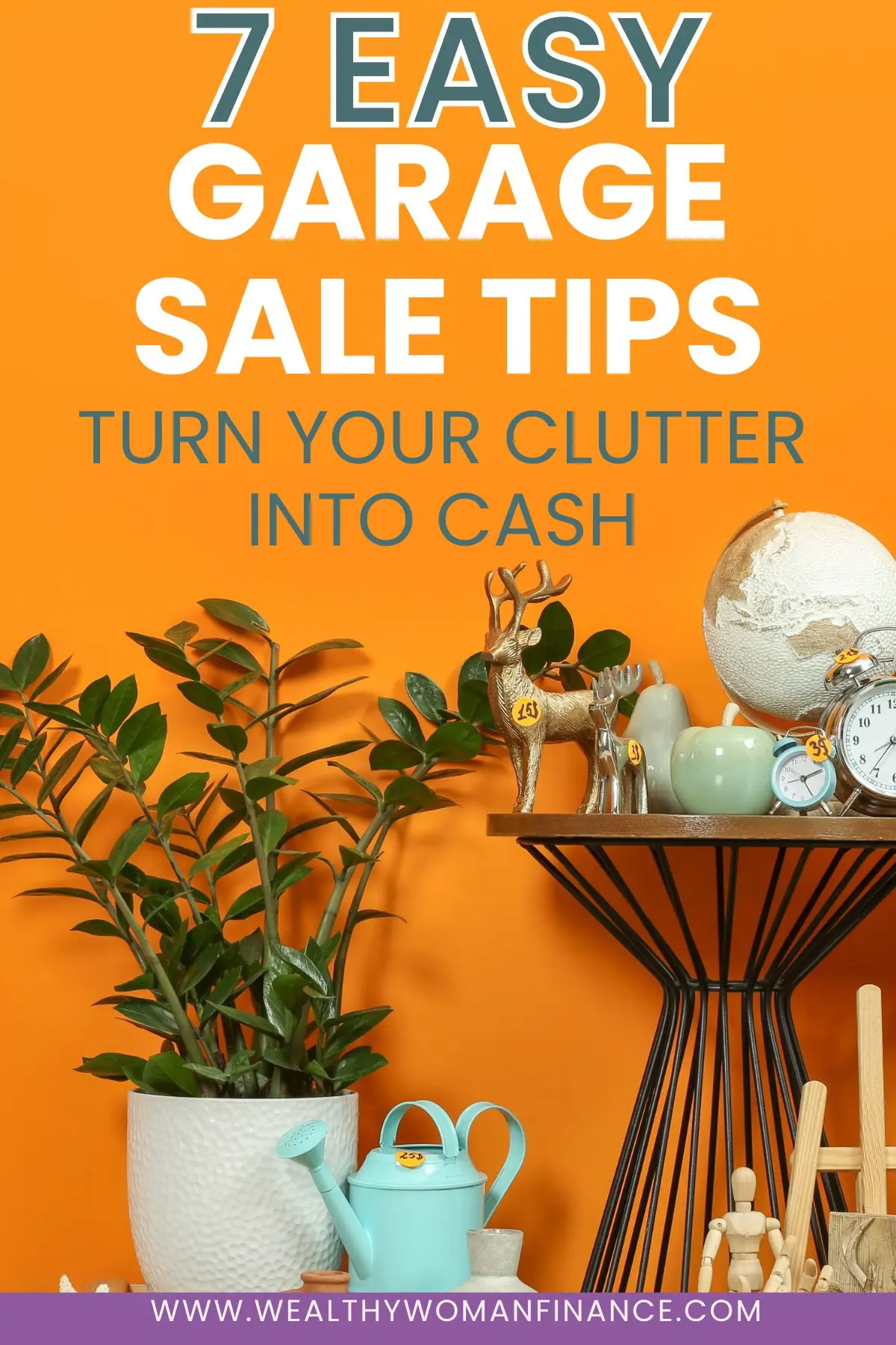 garage sale tips for more money