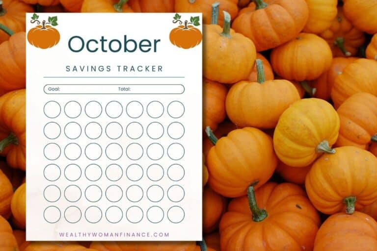 October Challenge + Free Tracker for Spooktacular Savings