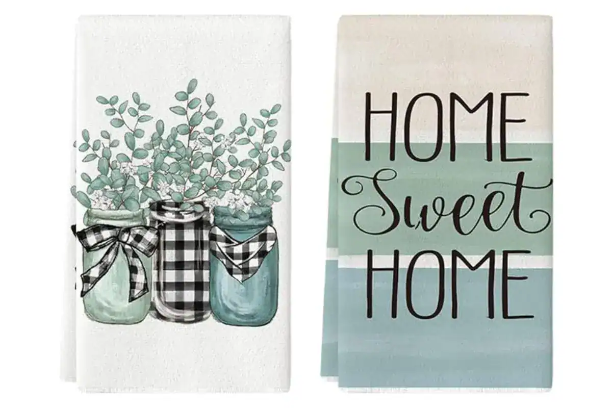 decorative dish towels