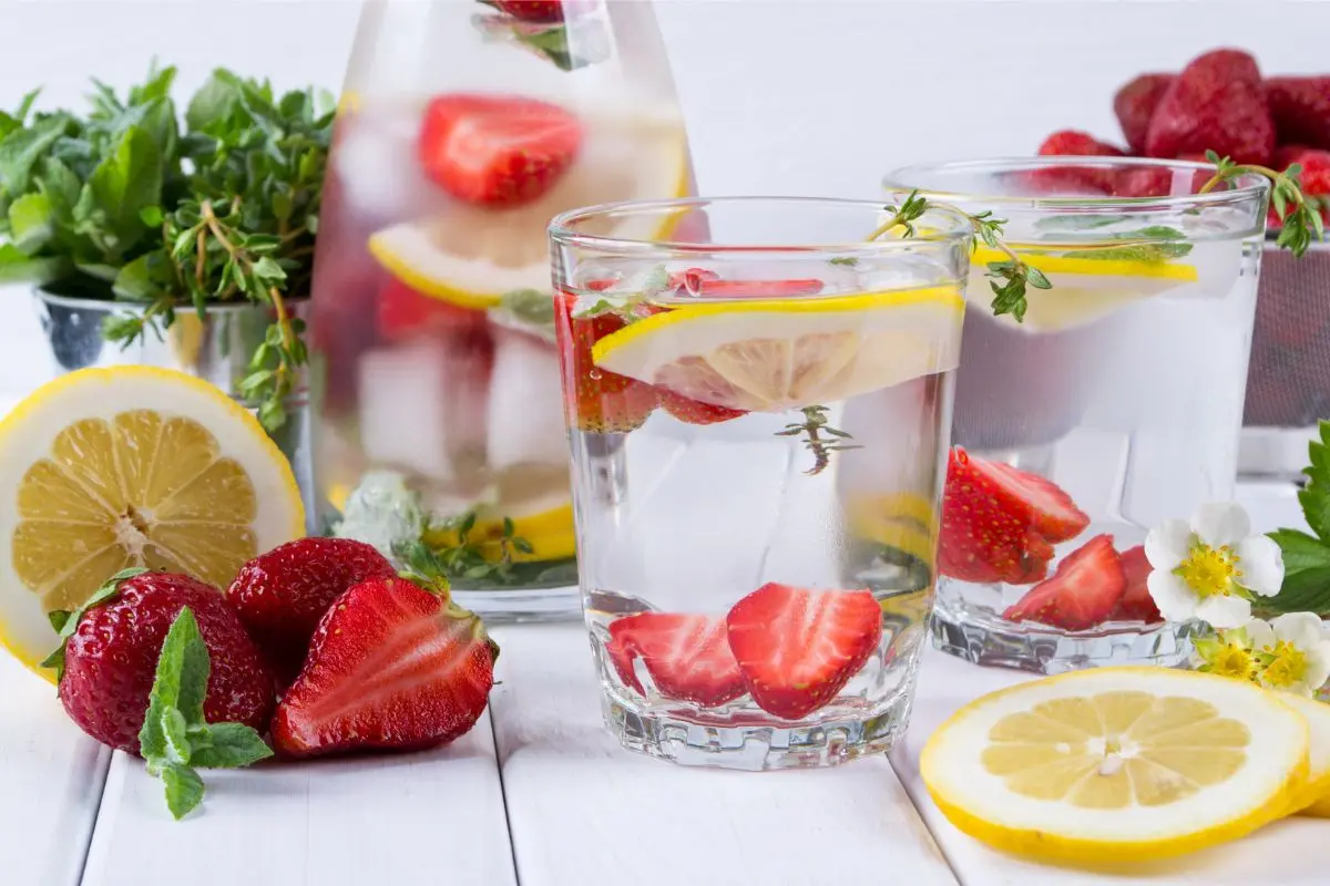 fruit infused water