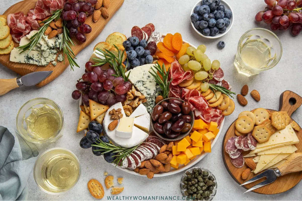 charcuterie board, cheap meal ideas