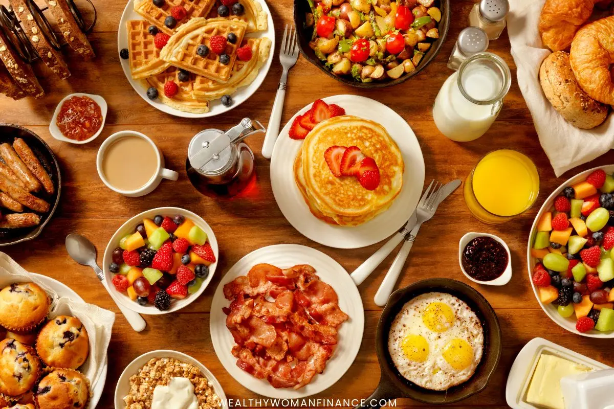 breakfast for dinner is cheap and delicious