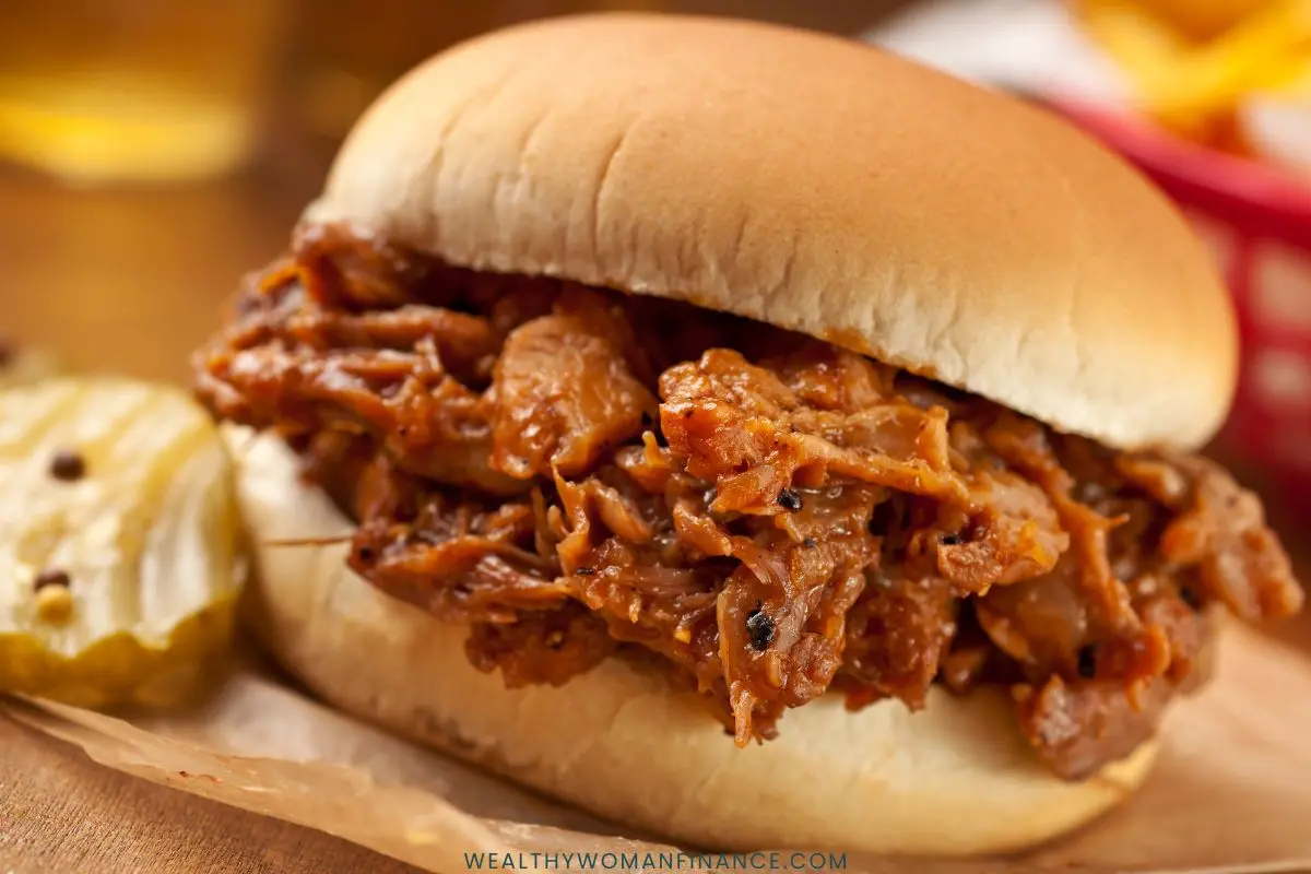 crockpot pulled port sandwich