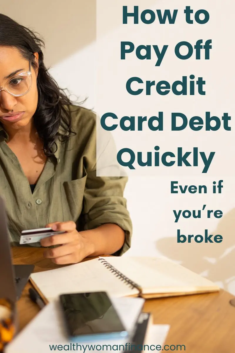how to pay off credit card debt in half the time