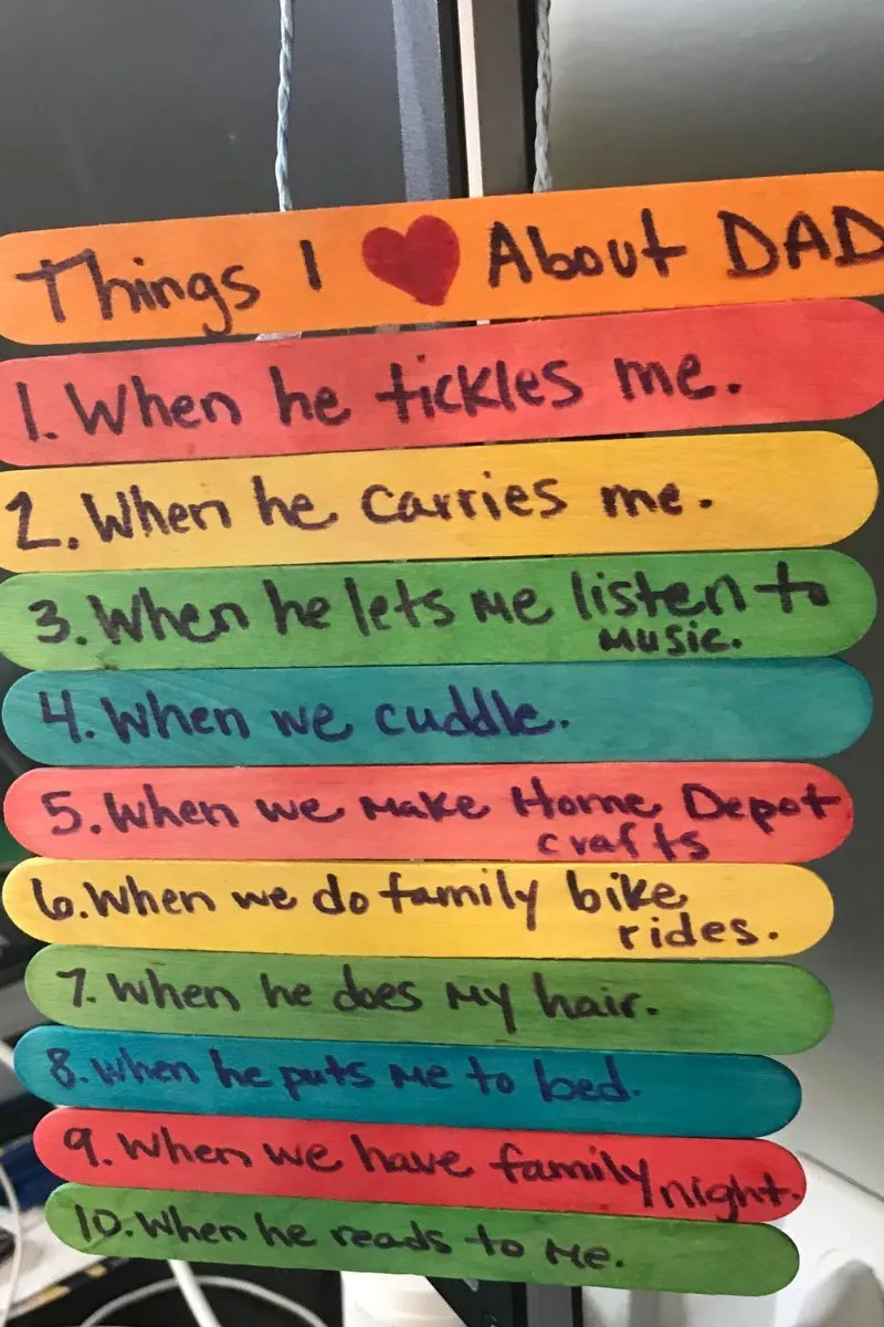 things we love about dad