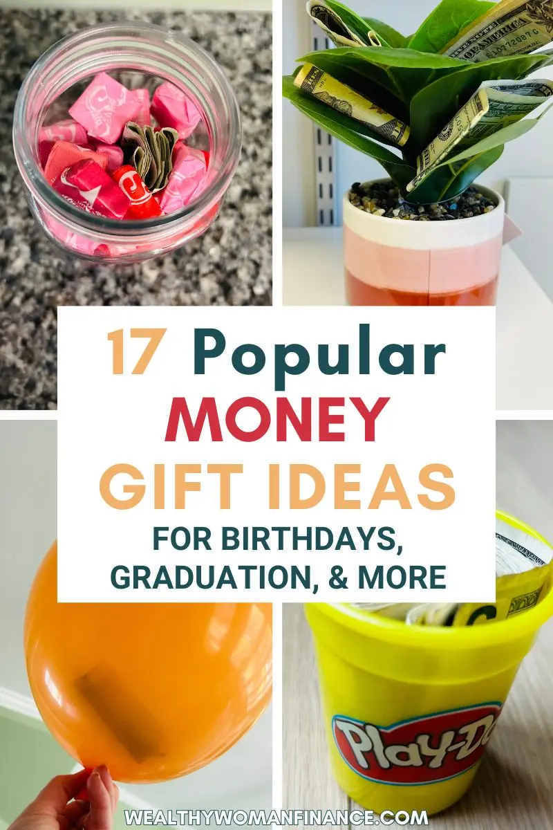money ideas for gifts at birthday, graduation, Christmas