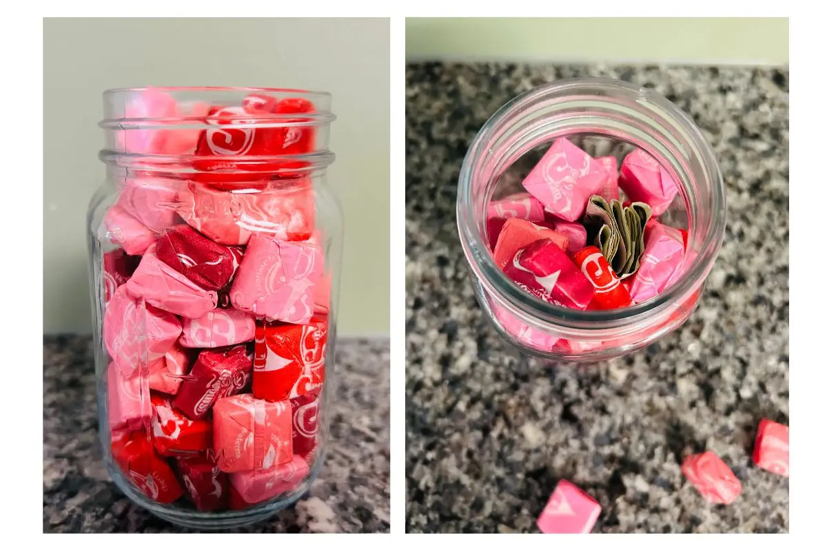 hidden money jar, ideas for money gifts at birthday, Christmas, graduation, money gift giving