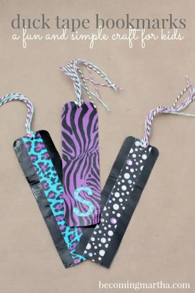 DIY birthday gifts kids can make, bookmarks