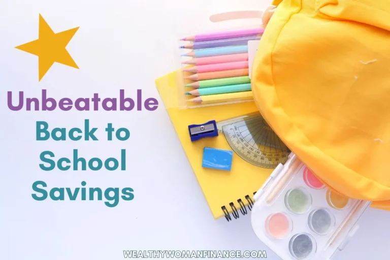 how to save on back to school shopping featured image with backpack