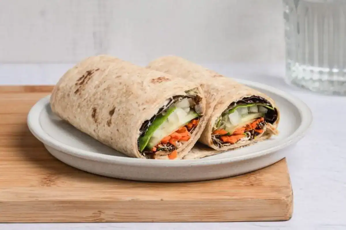 veggies wraps, cold lunch ideas for adults