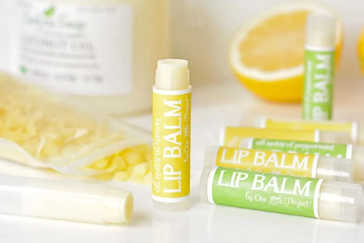 homemade lip balm; DIY bithday gifts kids can make