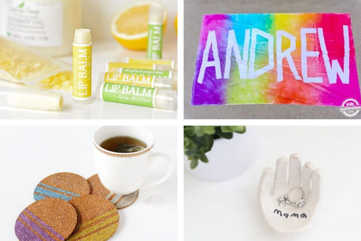 DIY birthday gifts kids can make