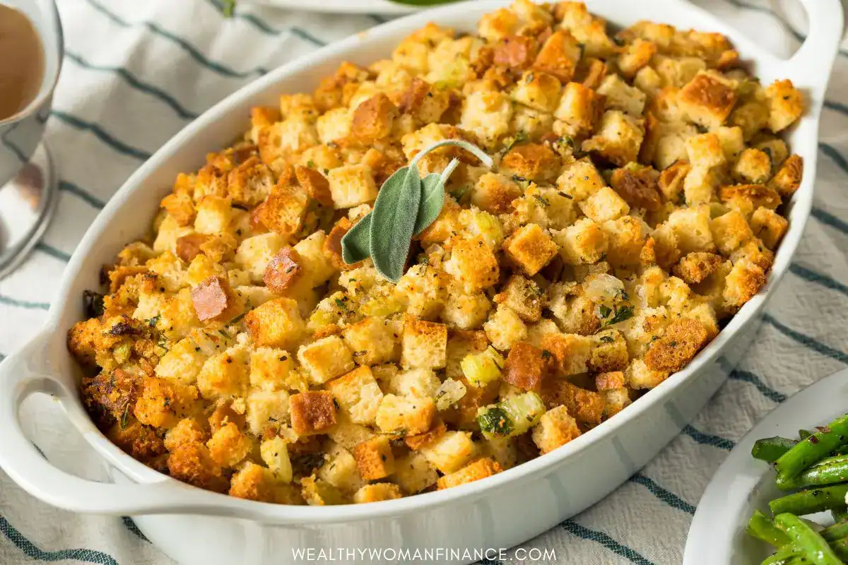 Thanksgiving stuffing sides that are cheap, easy, affordable, inexpensive