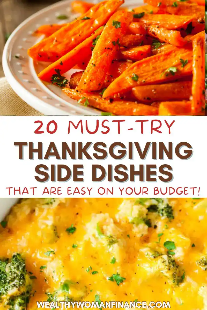 Cheap Thanksgiving sides dishes budget friendly, inexpensive ingredients