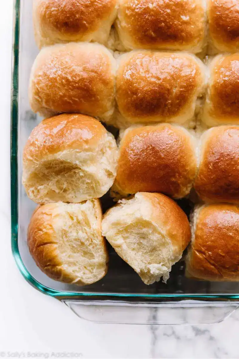 fluffy dinner rolls from scratch