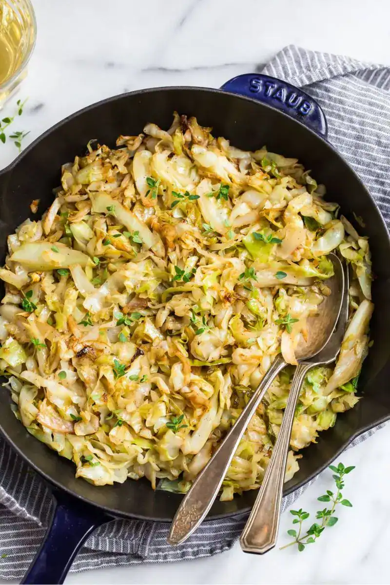 Thanksgiving side dishes, cheap, affordable cabbage