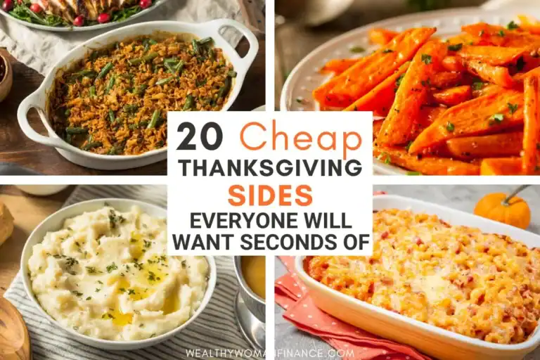 Thanksgiving dinner sides that are cheap, budget friendly