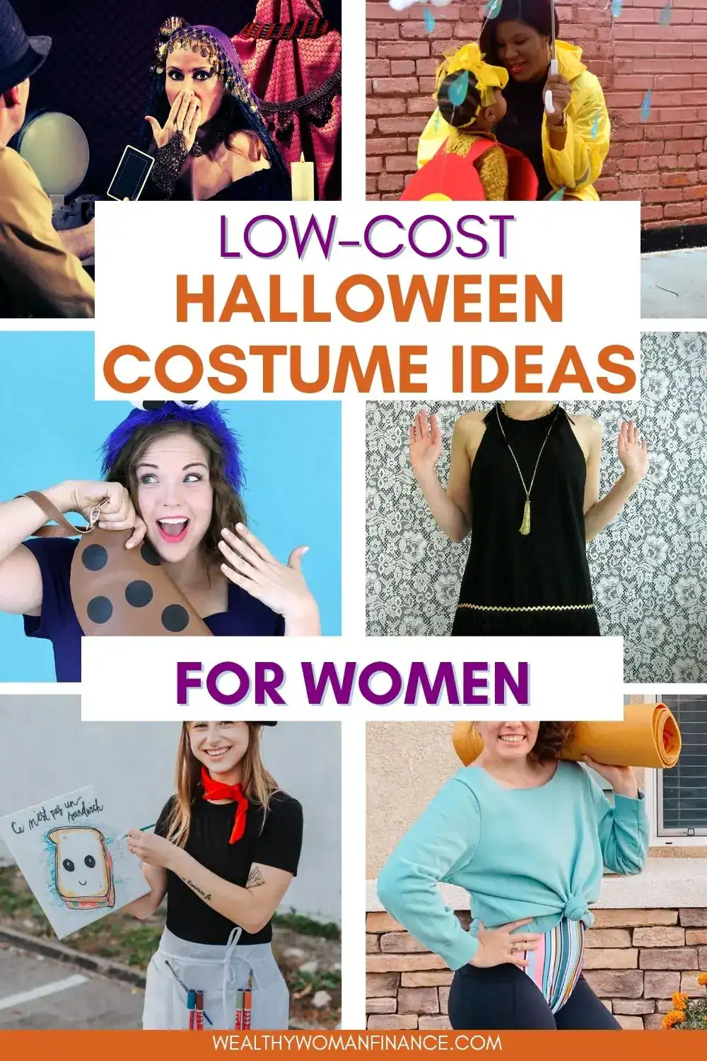 best budget women's Halloween costume ideas for diy, cheap, last-minute, funny