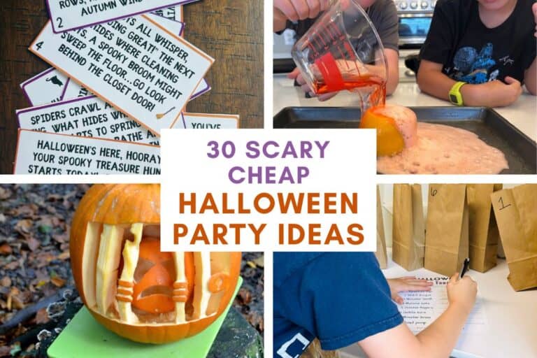 cheap or free Halloween party ideas