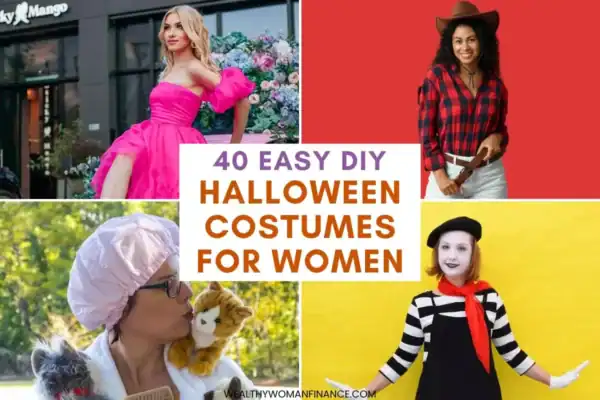 diy Halloween costumes for women, inexpensive to make, last-minute