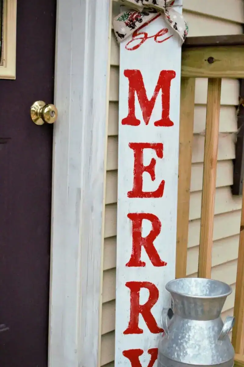 be merry porch sign
