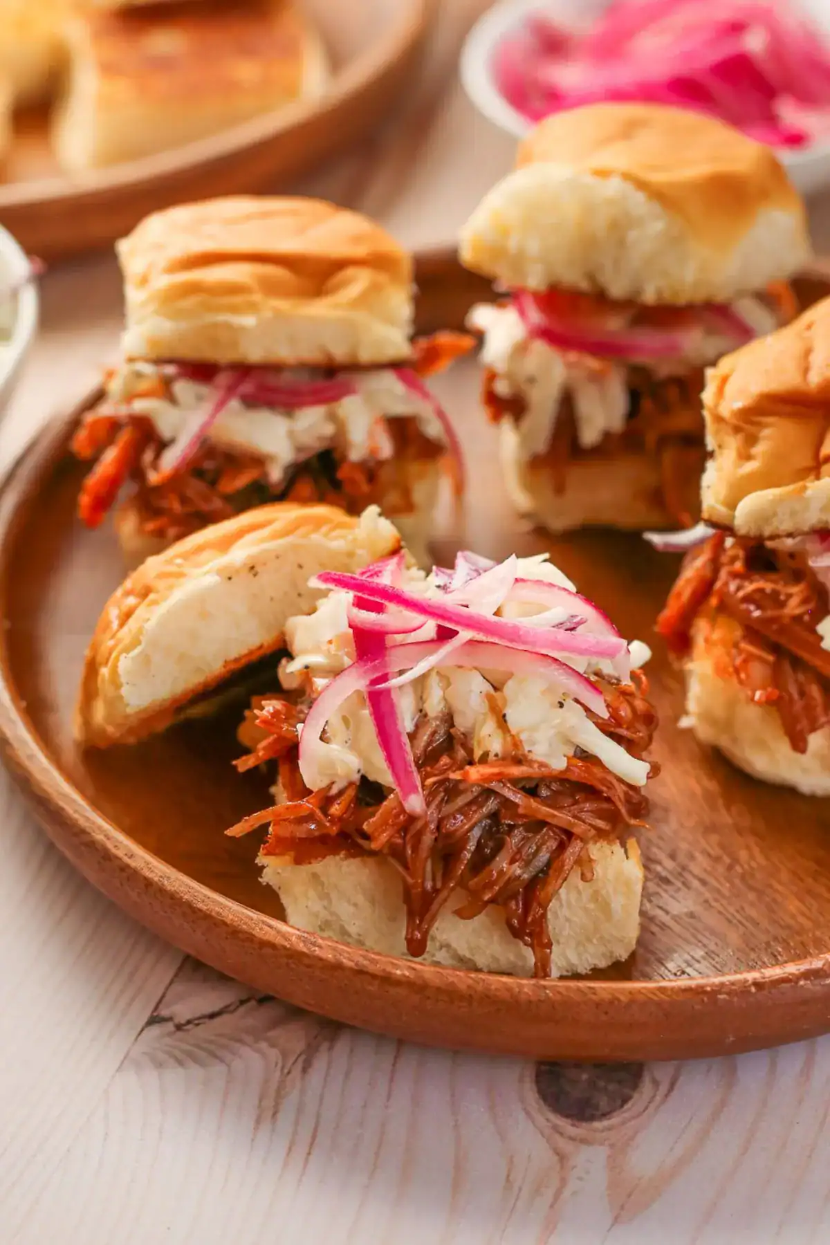 bbq turkey cranberry sliders