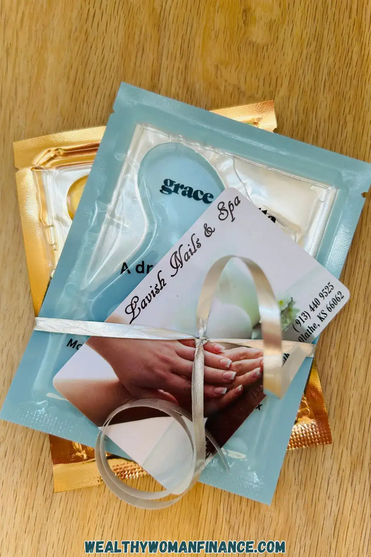 massage, spa, pedicure gift card idea