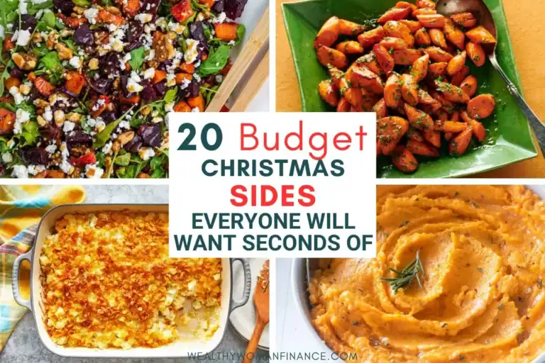 cheap Christmas side dishes on a budget