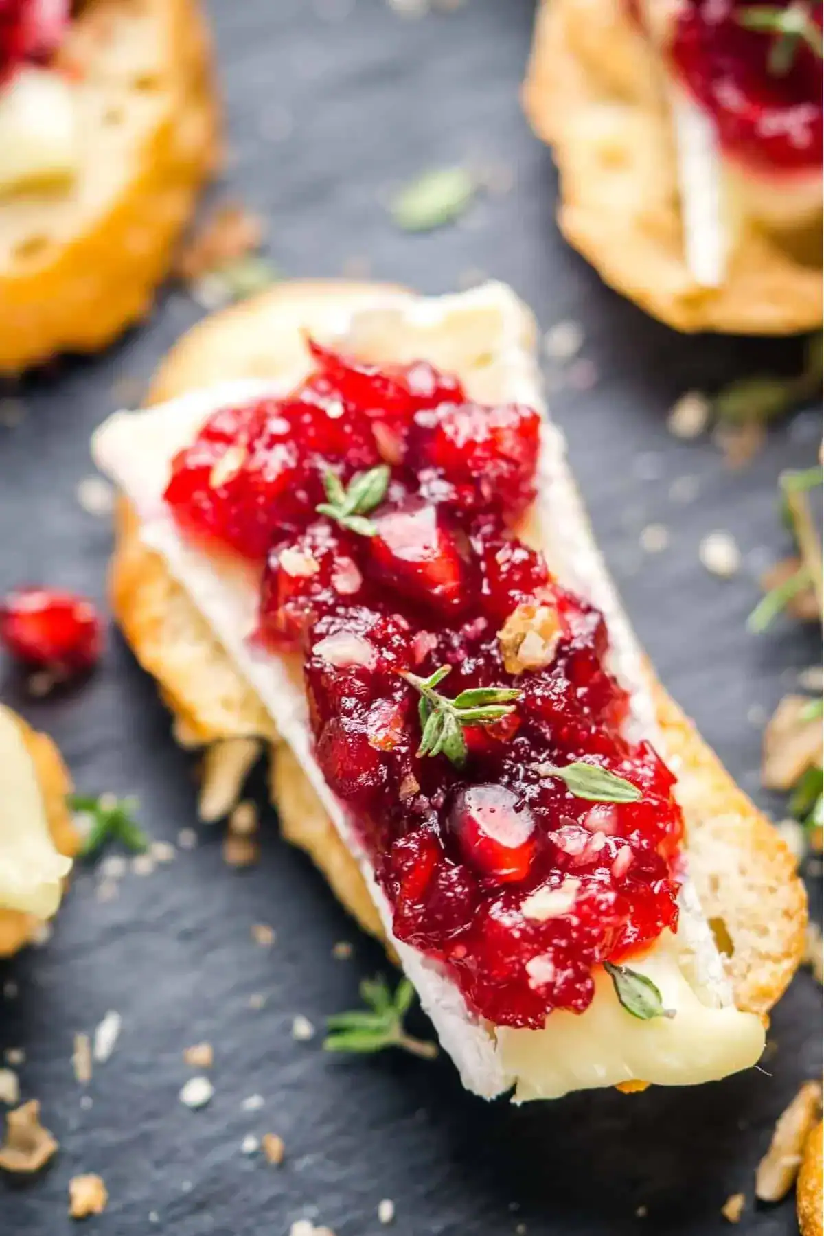 cranberry bruschetta