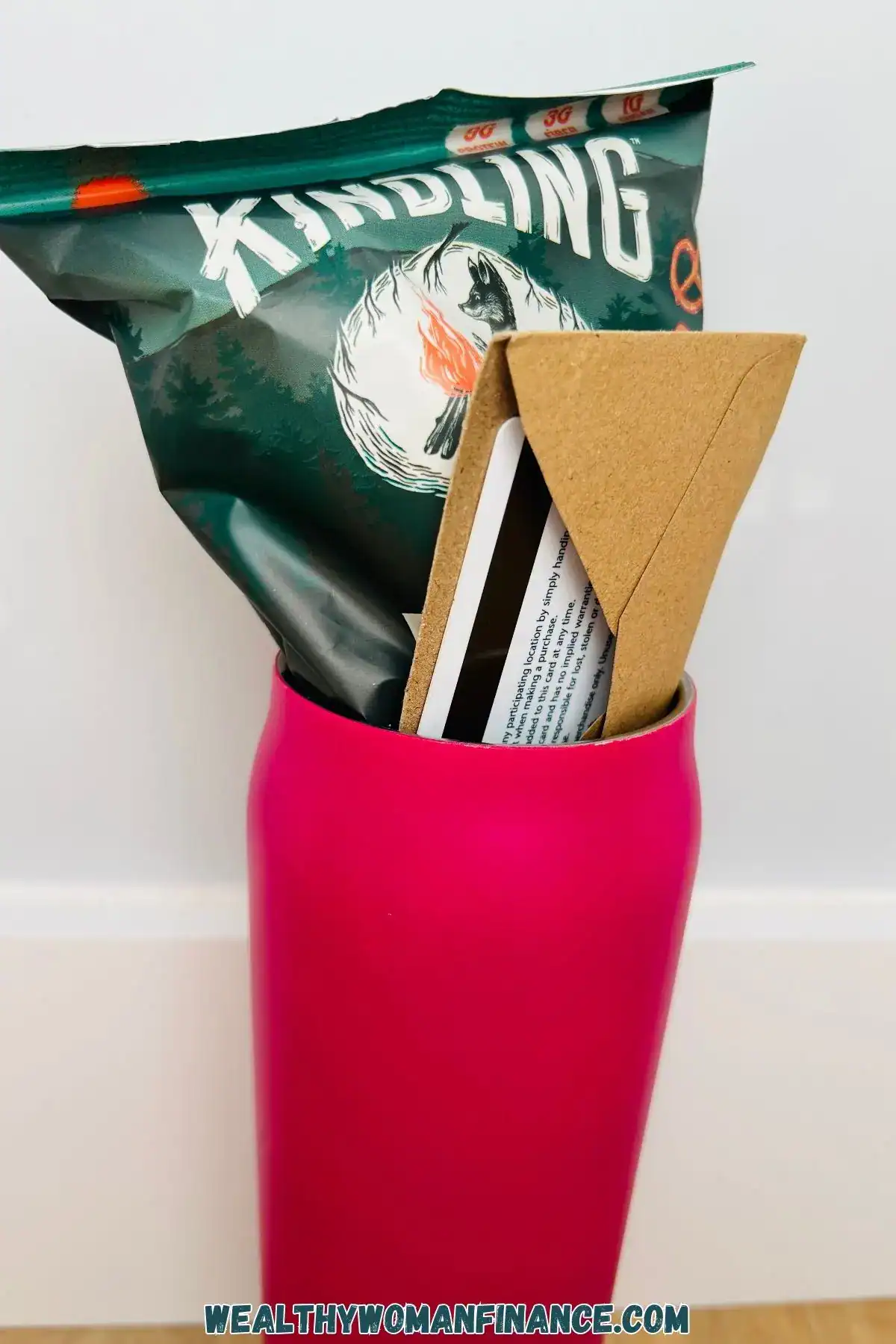 protein pretzels in a cup