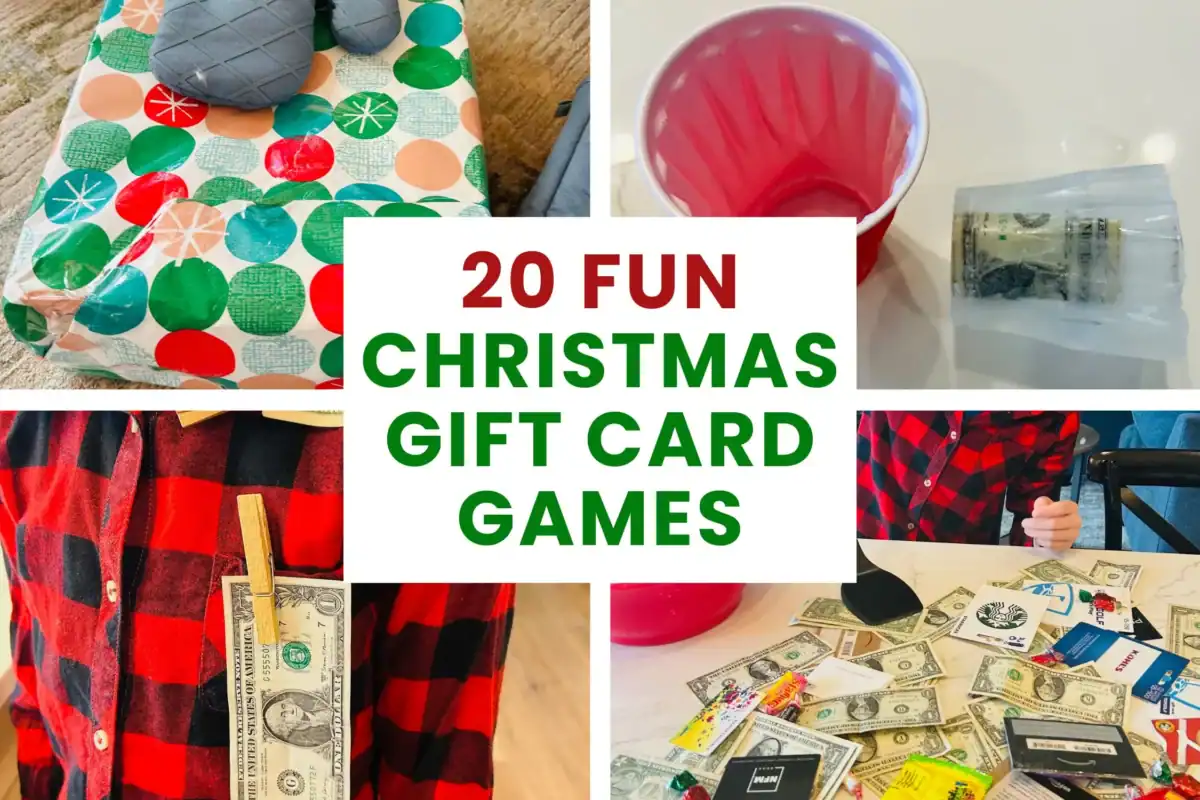 fun money and gift card exchange Christmas games