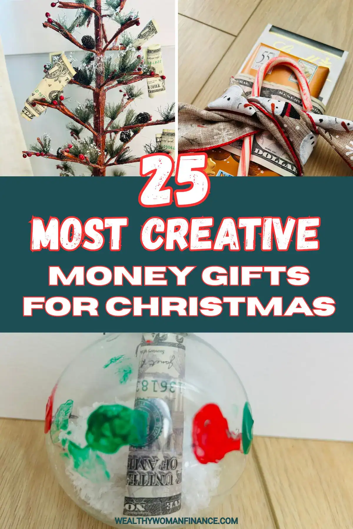 Fun Ways To Give Money For Christmas, fun cash gift ideas