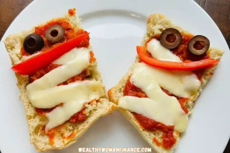 mummy pizzas, cheap Halloween snacks for kids