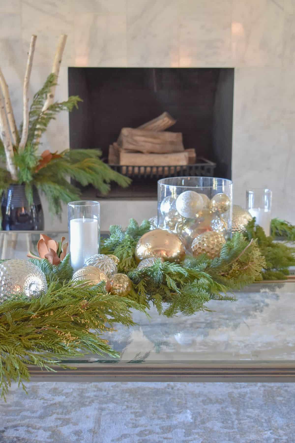 diy ornaments in a jar idea