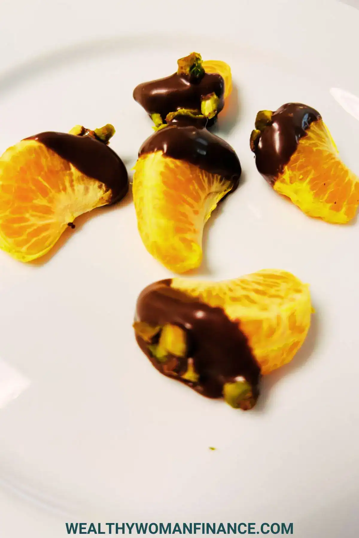 chocolate covered oranges for holiday Christmas snack ideas for kids, affordable, budget