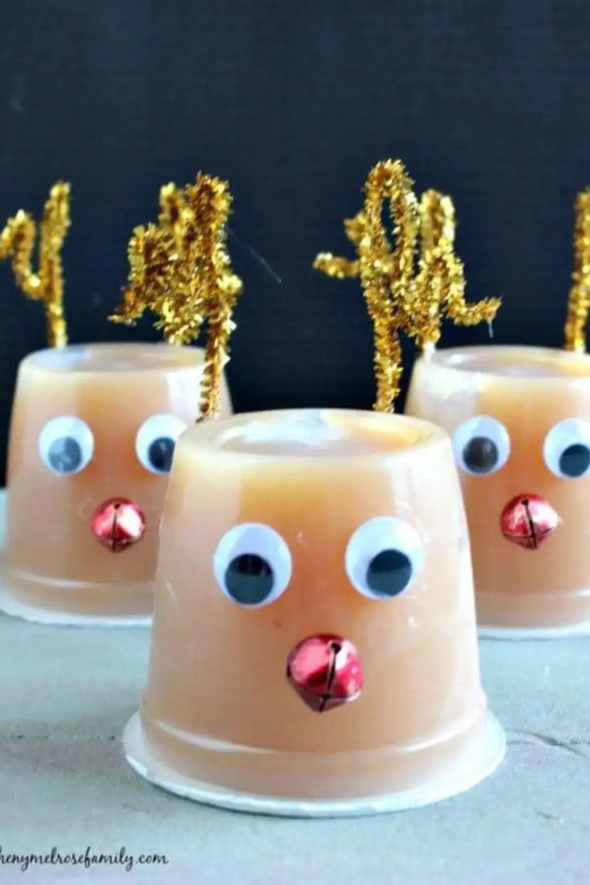 reindeer applesauce, store bought holiday snacks, healthy