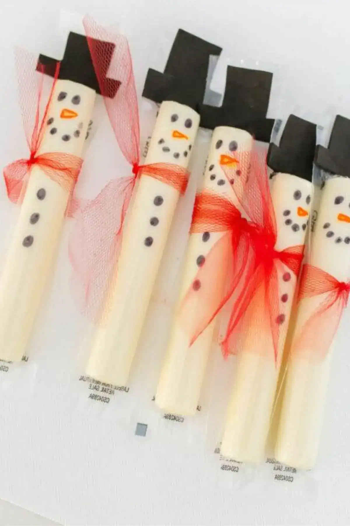 snowman string cheese