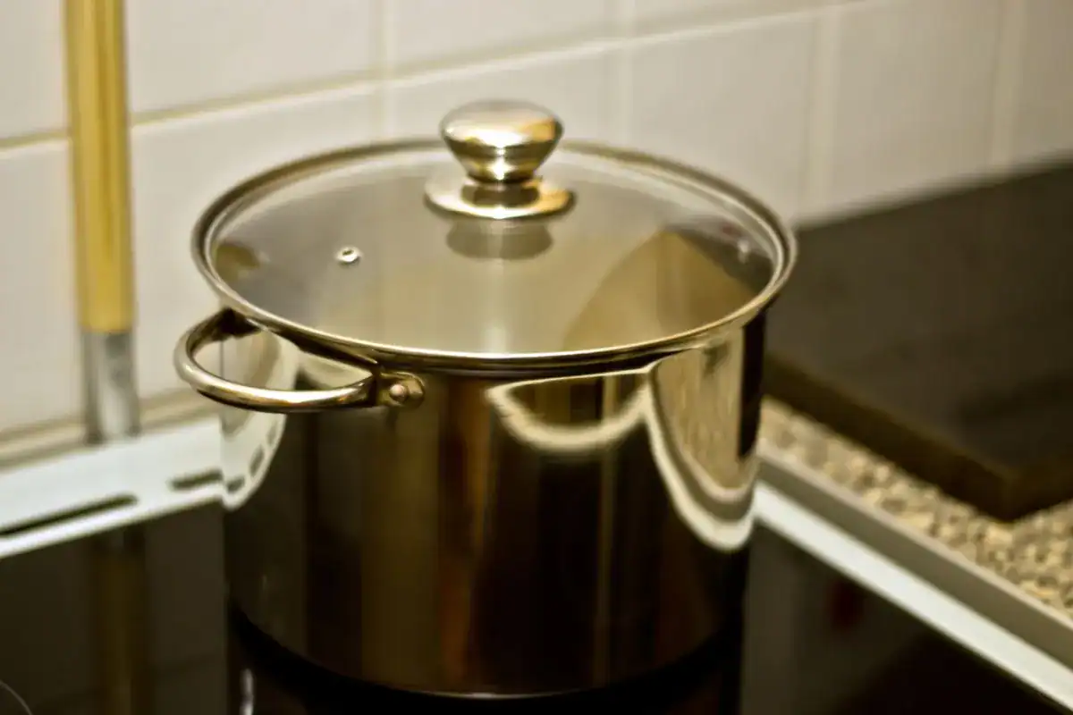 pot on the stove