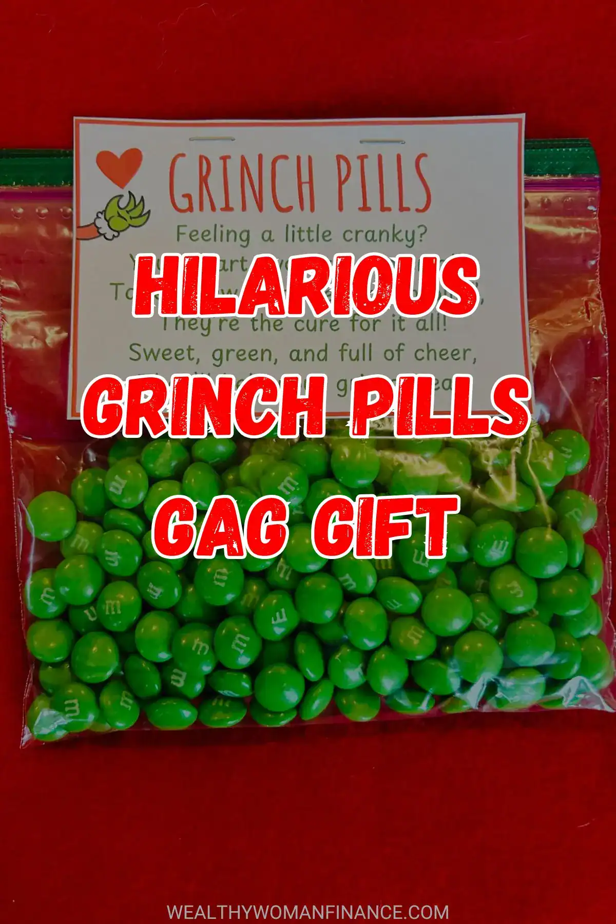 grinch pills labels free printable, white elephant gifts, gag gifts, diy gift ideas