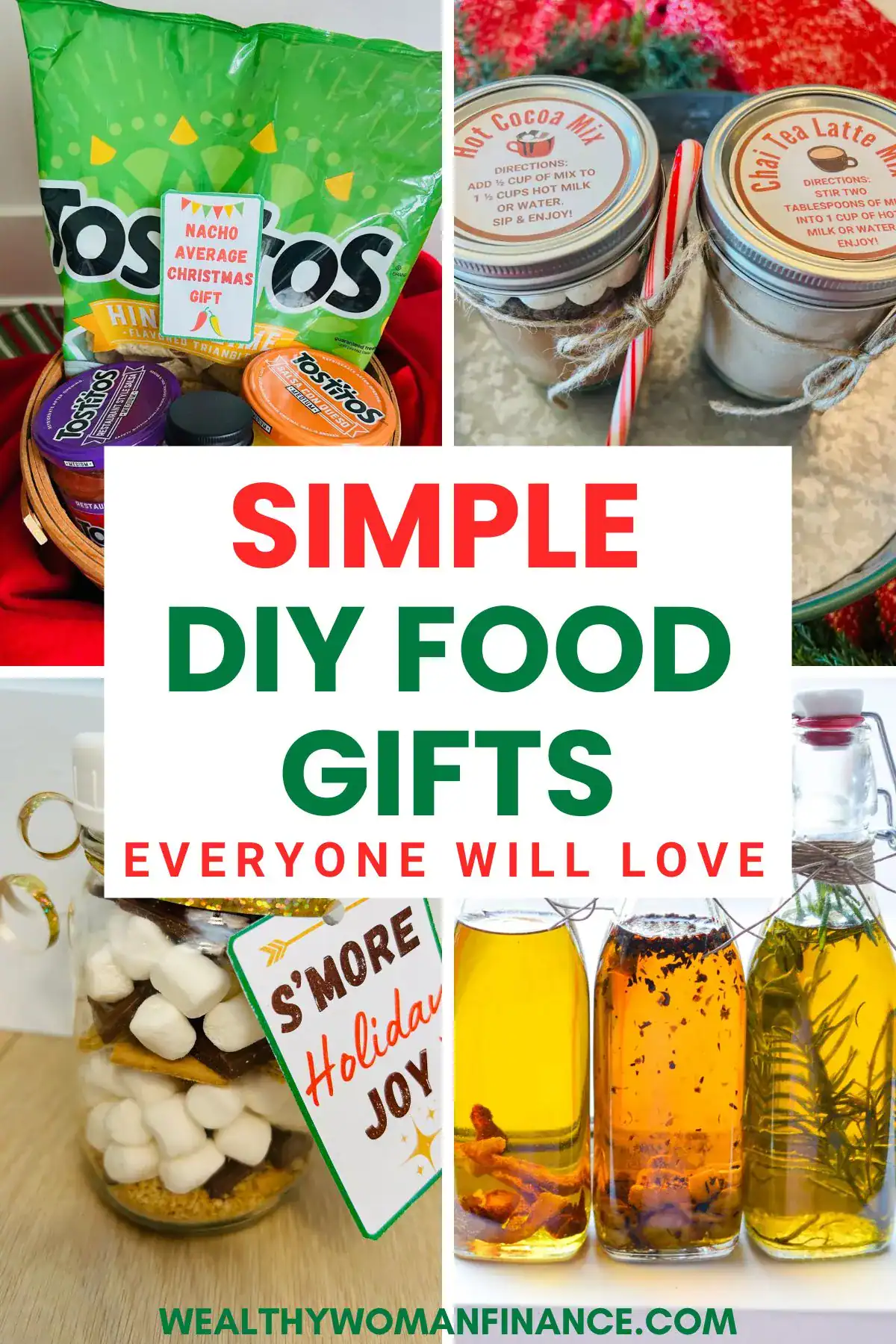 homemade food gifts for Christmas