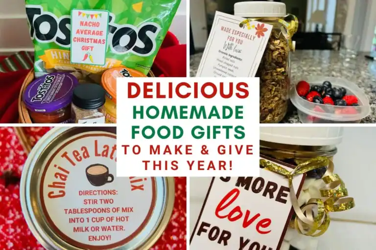 homemade food gifts for neighbors, friends, family for Christmas easy