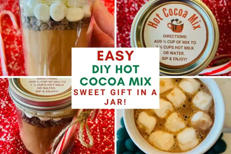diy hot cocoa mix in jar